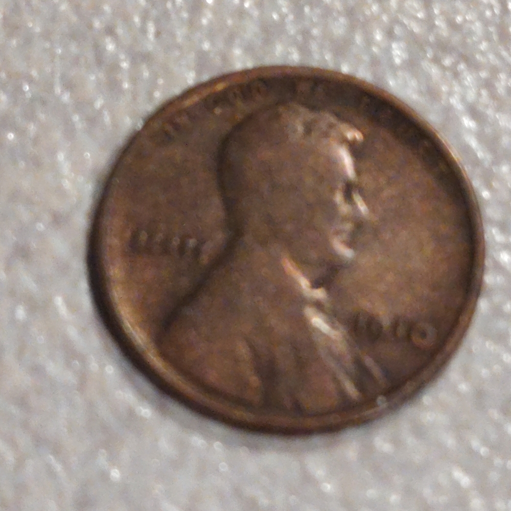 Circulated 1910 Lincoln Wheat Copper Cent from the United States. Uncertified